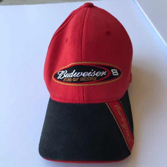 Dale Earnhardt Jr #8 Budweiser Cap Nascar Vintage - Picture 4 of 16